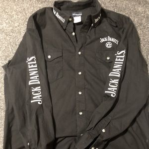 Black Wrangler Jack Daniels XL long sleeve shirt